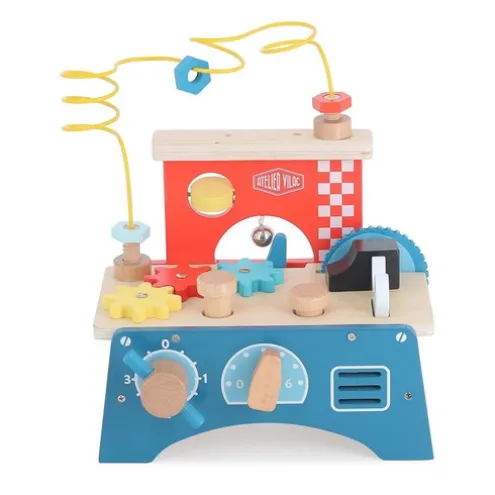 Vilac Wooden Multi Activity Workbench