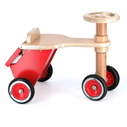 Vilac Wooden Postman Ride On Tricycle