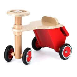 Vilac Wooden Postman Ride On Tricycle
