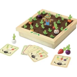 Vilac Wooden Vegetable Garden Memory Game