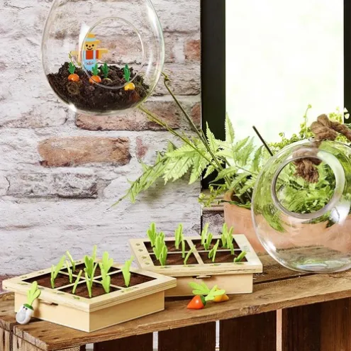 Vilac Wooden Vegetable Gardeners Battleship Game