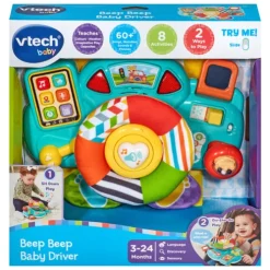 VTech Baby Beep Beep Baby Driver Learning Toy