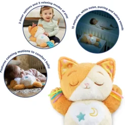 VTech Baby Calming Purrs Interactive Soft Toy