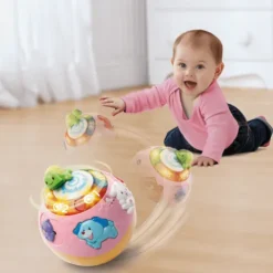 VTech Baby Crawl & Learn Bright Lights Ball Pink