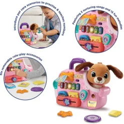 VTech Baby Cutie Puppy Carrier Learning Toy