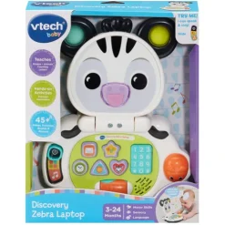VTech Baby Discovery Zebra Laptop Learning Toy