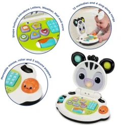 VTech Baby Discovery Zebra Laptop Learning Toy