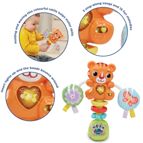 VTech Baby Rattle and Roar Tiger Learning Toy
