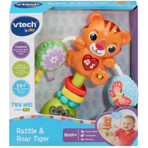 VTech Baby Rattle and Roar Tiger Learning Toy