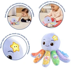 VTech Baby Snuggles the Octopus Sensory Learning Toy