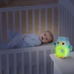 VTech Baby Twinkle Lights Owl Interactive Soft Toy