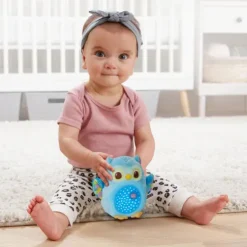 VTech Baby Twinkle Lights Owl Interactive Soft Toy