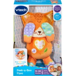VTech Peek-a-Boo Paws Interactive Soft Toy