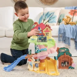 VTech Road Trip Toot-Toot Drivers Playset Bluey