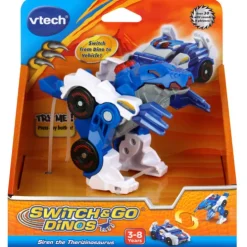 VTech Switch & Go Dinos Siren the Therizinosaurus Vehicle