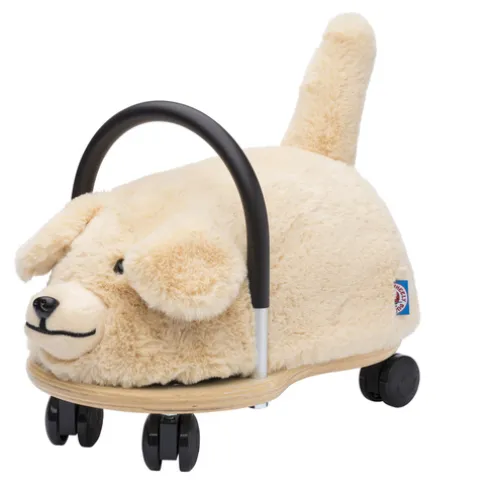 Wheely Bug Plush Yellow Dog Ride On
