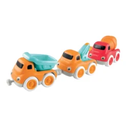 Whizz World Construction Vehicle Magnetic Trio Set