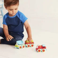 Whizz World Magnetic Train Trio Set