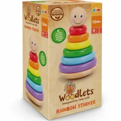 Woodlets Rainbow Stacker Toy