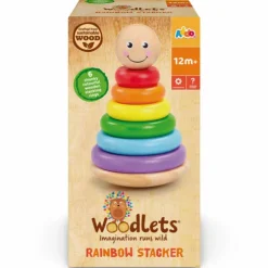 Woodlets Rainbow Stacker Toy