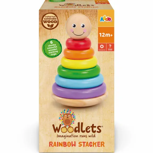 Woodlets Rainbow Stacker Toy