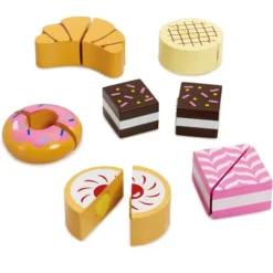 Woodlets Slicing Food Sweet Treats Playset