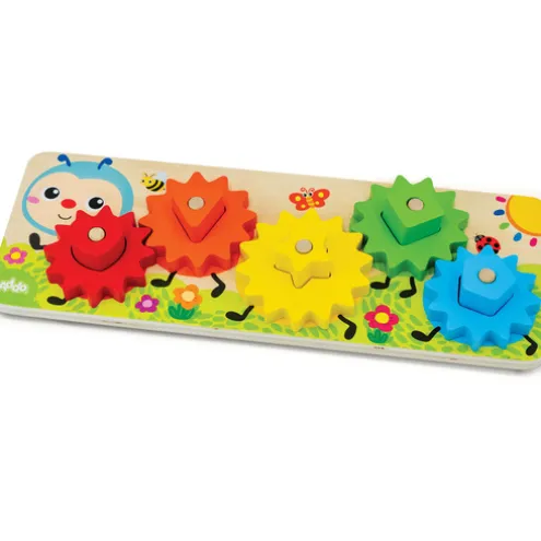 Woodlets Spinning Cogs Caterpillar Wooden Puzzle