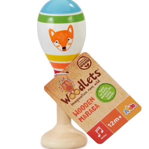 Woodlets Wooden Maraca