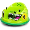 Xootz Dinosaur Bumper Car Electric Ride On Green