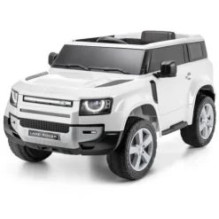 Xootz Land Rover Defender Car Electric Ride On White