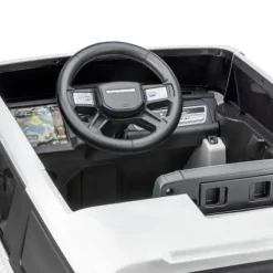 Xootz Land Rover Defender Car Electric Ride On White