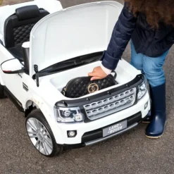 Xootz Land Rover Discovery Car Electric Ride On White