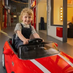 Xootz Mini Cooper Convertible Car Electric Ride On Red