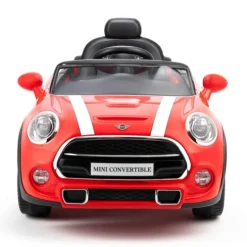 Xootz Mini Cooper Convertible Car Electric Ride On Red