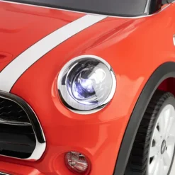 Xootz Mini Cooper Convertible Car Electric Ride On Red