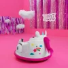 Xootz Unicorn Bumper Car Electric Ride On White