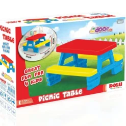 Dolu Primary Colour Picnic Table