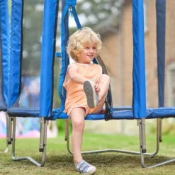 Plum Blue Junior Springsafe 4ft Trampoline and Enclosure