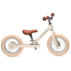 Trybike 12 Inch 2-in-1 Trike Balance Bike Cream